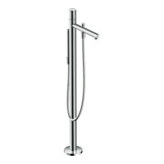 hansgrohe Fertigmontageset Axor Uno Wannen-Einhebelmischer, bodensteh., m Zerogr, chrom