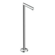 hansgrohe Fertigmontageset Axor Uno Wanneneinlauf boden, g, A 226mm, Edelstahl-Optik
