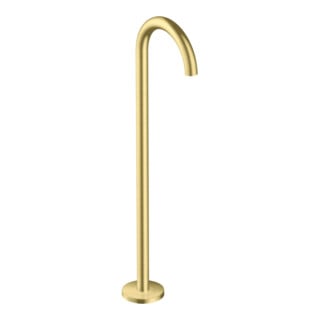 hansgrohe Fertigmontageset Axor Uno Wanneneinlauf boden, ge, A 226mm, brush. br