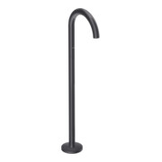 hansgrohe Fertigmontageset Axor Uno Wanneneinlauf boden, ge, Ausl. 226mm, matt-sw