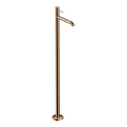 hansgrohe Fertigmontageset Axor Uno Waschtisch-Einhebelmischer, boden, m B, o Abl., pol. r gol