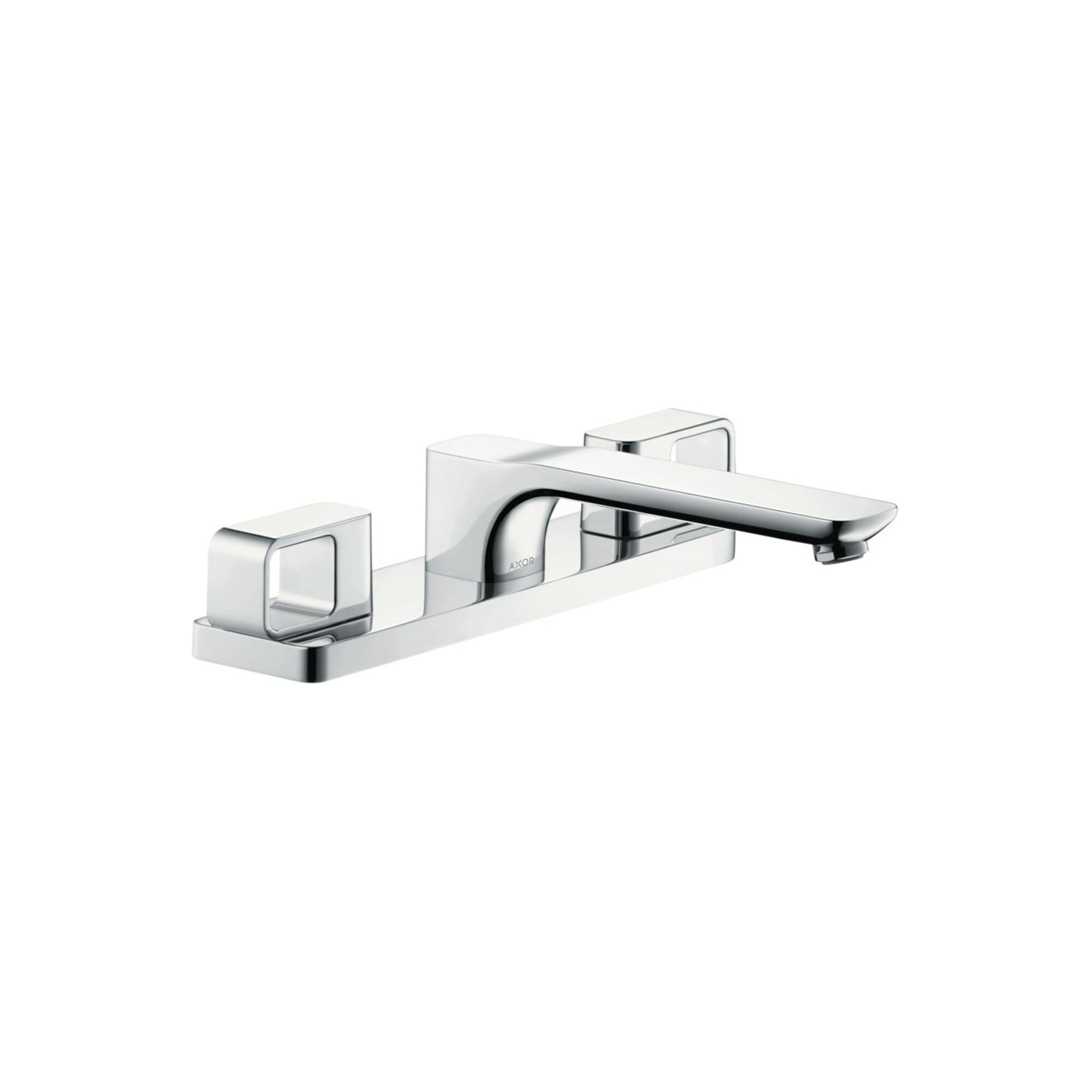 hansgrohe Fertigmontageset Axor Urquiola 3-L-BW-Arm., Ausl. 198mm, Edelstahl-Optik