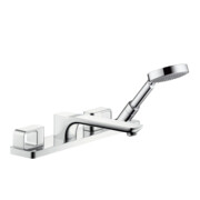 hansgrohe Fertigmontageset Axor Urquiola 4-L-BW-Rand-Arm., Ausladung 198mm, chrom