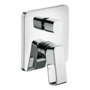 hansgrohe Fertigmontageset Axor Urquiola UP-Wannen-Einhebelmischer, brushed nickel