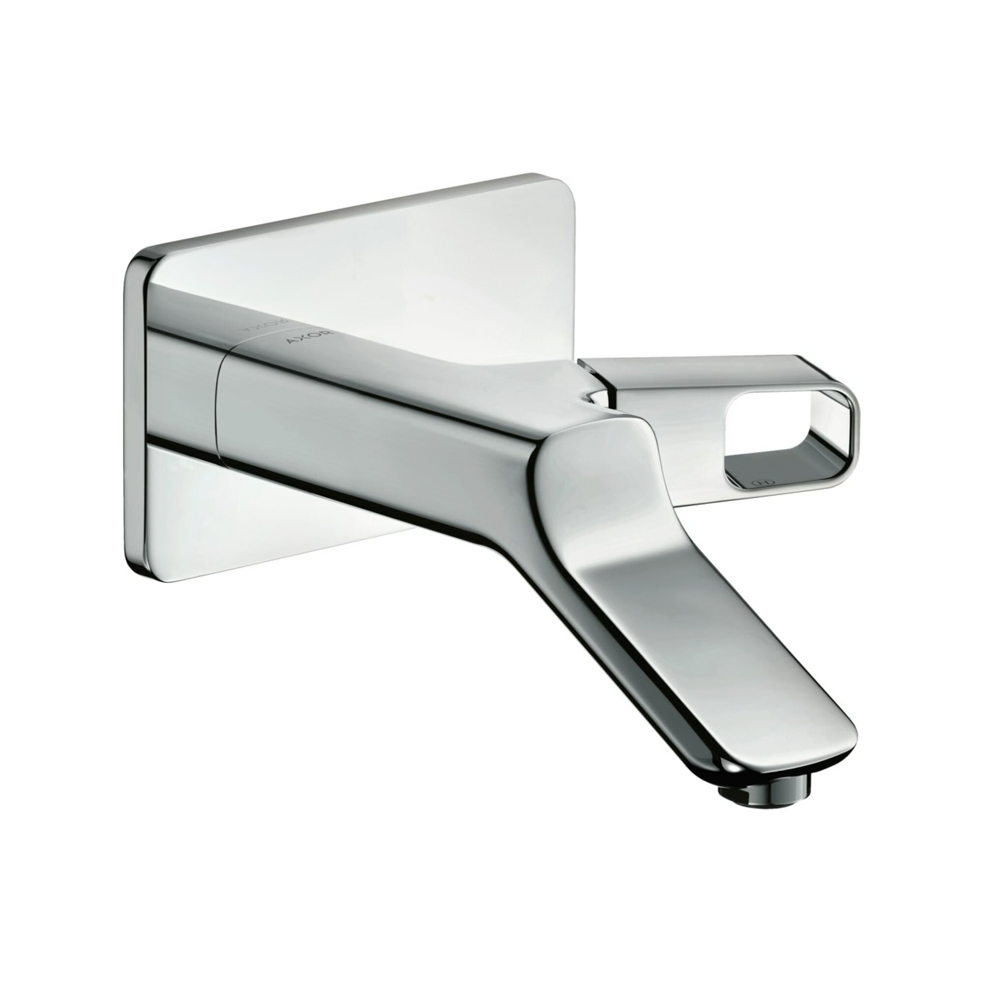 hansgrohe Fertigmontageset Axor Urquiola UP-Waschtisch-Einhebelmischer, m Ausl. 200mm, Edelstahl-Optik