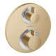 hansgrohe Fertigmontageset Ecostat S UP-THM, 2 Verbraucher, brushed bronze-1
