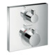 hansgrohe Fertigset Ecostat Square UP-Thermostat, 2 Verbraucher, chrom-1