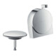 hansgrohe Fertigmontageset EXAFILL S Wanneneinlauf, Ab-/Überlaufgarnitur chrom-1