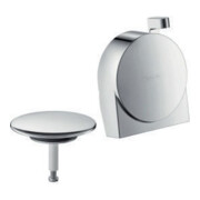 hansgrohe Fertigmontageset EXAFILL S Wanneneinlauf, Ab-/Überlaufgarnitur chrom