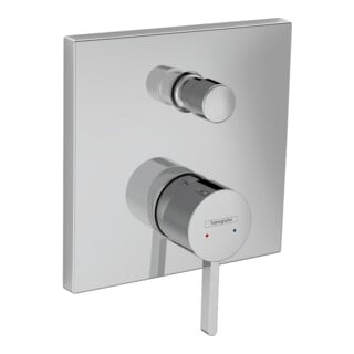hansgrohe Fertigmontageset Finoris UP-Wannen-Einhebelmischer, m int. Sich.Kombi, chrom