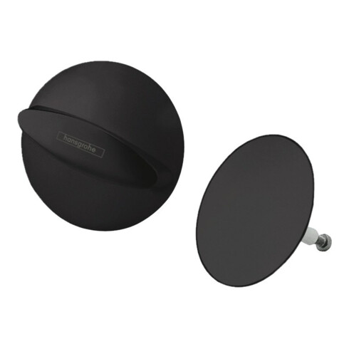 hansgrohe Fertigmontageset Flexaplus Ab-/Überlaufgarnitur, mattschwarz