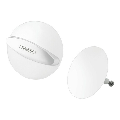 hansgrohe Fertigmontageset Flexaplus Ab-/Überlaufgarnitur, mattweiß