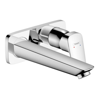 hansgrohe Fertigmontageset Logis UP-Waschtisch-Einhebelmischer, mit Auslauf 195mm, chrom