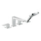 hansgrohe Fertigmontageset Metropol 4-L-Wannenrand-EHM, m HG, A 197mm, chr-3