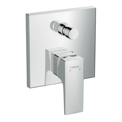 hansgrohe Fertigmontageset Metropol UP-Wannen-Einhebelmischer, mit Hebelgriff, chrom