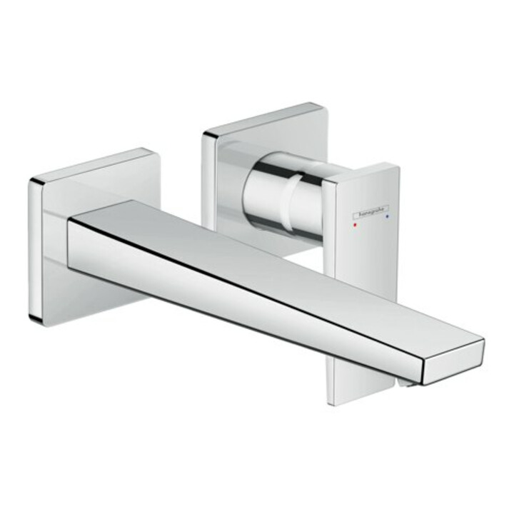 hansgrohe Fertigmontageset Metropol UP-Waschtisch-Einhebelmischer, m Hebel, Ausl. 225mm, chrom