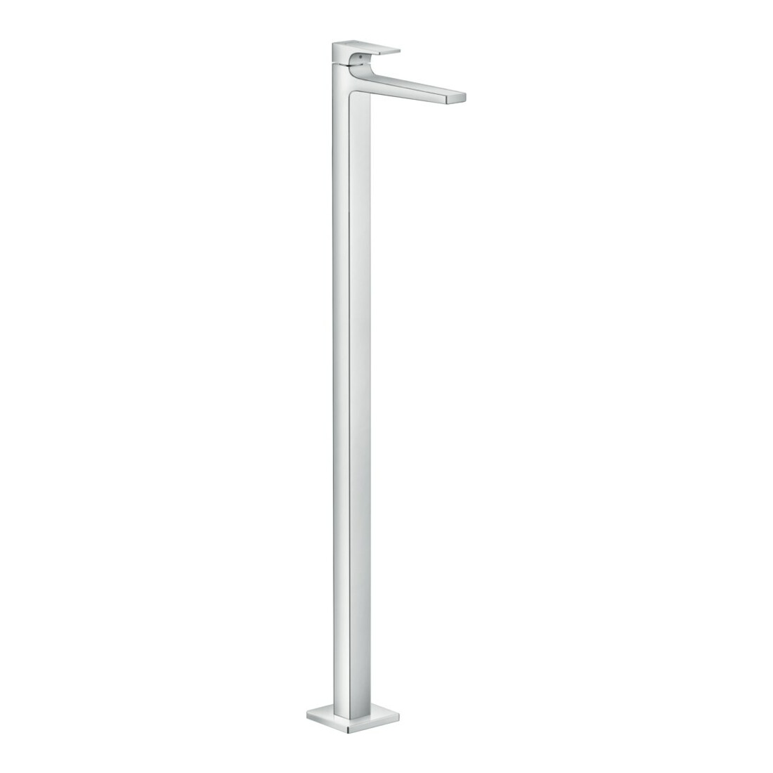 hansgrohe Fertigmontageset Metropol Waschtisch-Einhebelmischer, boden, m Hebel, o. Abl.garn, chr