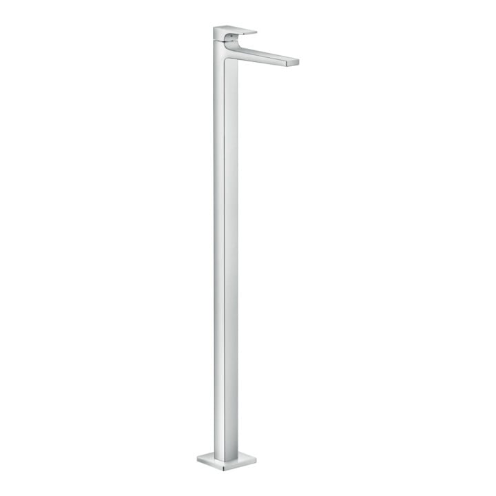 hansgrohe Fertigmontageset Metropol Waschtisch-Einhebelmischer, boden, m Hebel, o. Abl.garn, chr