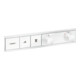 hansgrohe Fertigmontageset RainSelect UP-Thermostat, 2 Verbraucher, mattweiß-1