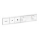 hansgrohe Fertigmontageset RainSelect UP-Thermostat, 2 Verbraucher, mattweiß-3