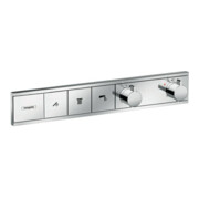 hansgrohe Fertigmontageset RainSelect UP-Thermostat, 3 Verbraucher, chrom