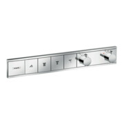 hansgrohe Fertigmontageset RainSelect UP-Thermostat, 4 Verbraucher, chrom