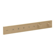 hansgrohe Fertigmontageset RainSelect UP-THM, 5 Verbraucher, brushed bronze