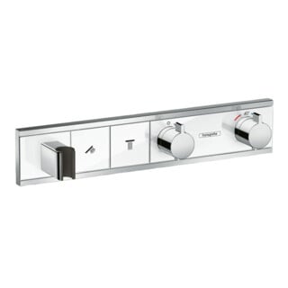 hansgrohe Fertigmontageset RainSelect UP-THM, m i. Brauseha., 2 Verbr., we/vc