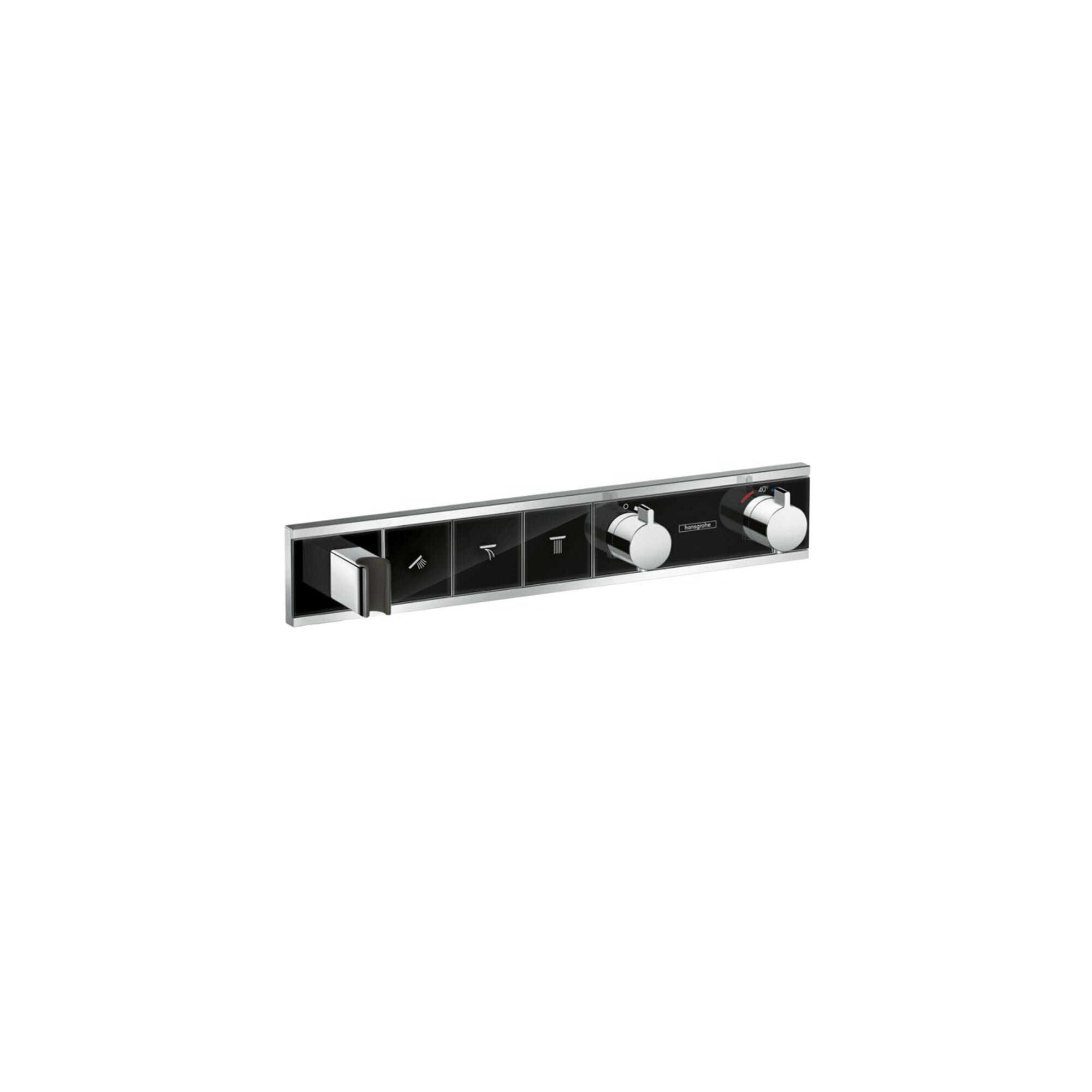 hansgrohe Fertigmontageset RainSelect UP-THM, m i. Brauseha., 3 Verbr., sw/vc