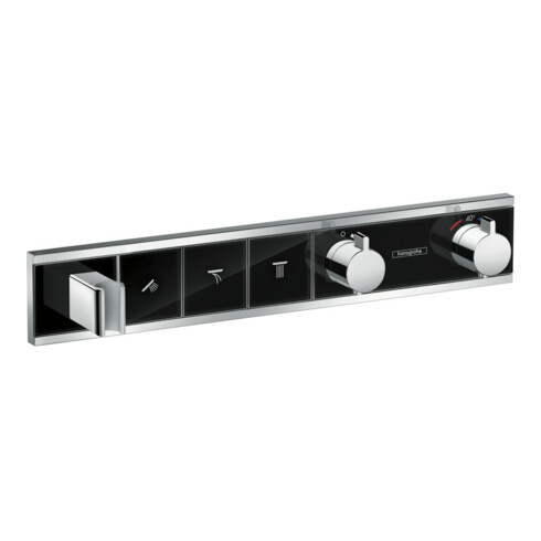 hansgrohe Fertigmontageset RainSelect UP-THM, m i. Brauseha., 3 Verbr., sw/vc