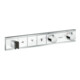 hansgrohe Fertigmontageset RainSelect UP-THM, m i. Brauseha., 3 Verbr., we/vc-1
