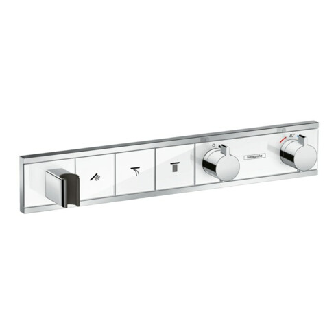 hansgrohe Fertigmontageset RainSelect UP-THM, m i. Brauseha., 3 Verbr., we/vc