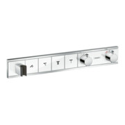 hansgrohe Fertigmontageset RainSelect UP-THM, m i. Brauseha., 4 Verbr., we/vc