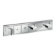 hansgrohe Fertigmontageset RainSelect UP-THM, m int. Brauseha., 2 Verbr., chr