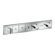 hansgrohe Fertigmontageset RainSelect UP-THM, m int. Brauseha., 3 Verbr., chr