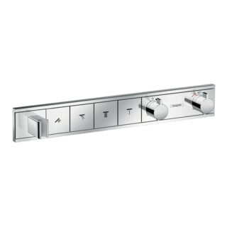 hansgrohe Fertigmontageset RainSelect UP-THM, m int. Brauseha., 4 Verbr., chr