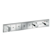 hansgrohe Fertigmontageset RainSelect UP-THM, m int. Brauseha., 4 Verbr., chr
