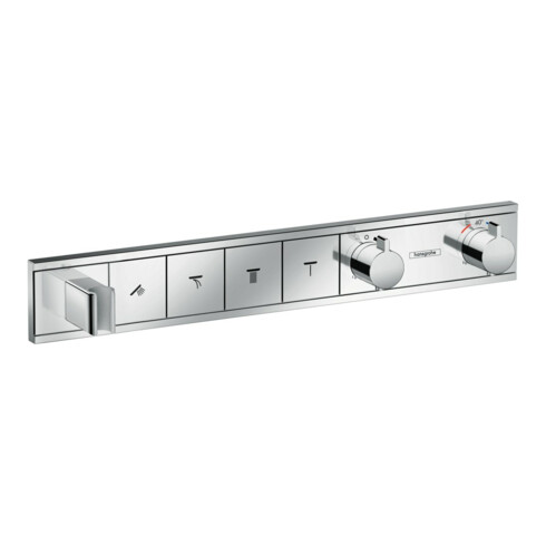 hansgrohe Fertigmontageset RainSelect UP-THM, m int. Brauseha., 4 Verbr., chr