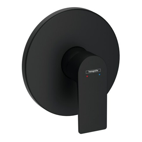 hansgrohe Fertigmontageset Rebris E UP-Brause-Einhebelmischer, 1 Verbr., mattschwarz