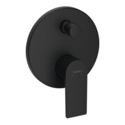 hansgrohe Fertigmontageset Rebris E UP-WA.-EHM, 2 Verb, m i Kom, matt-sw