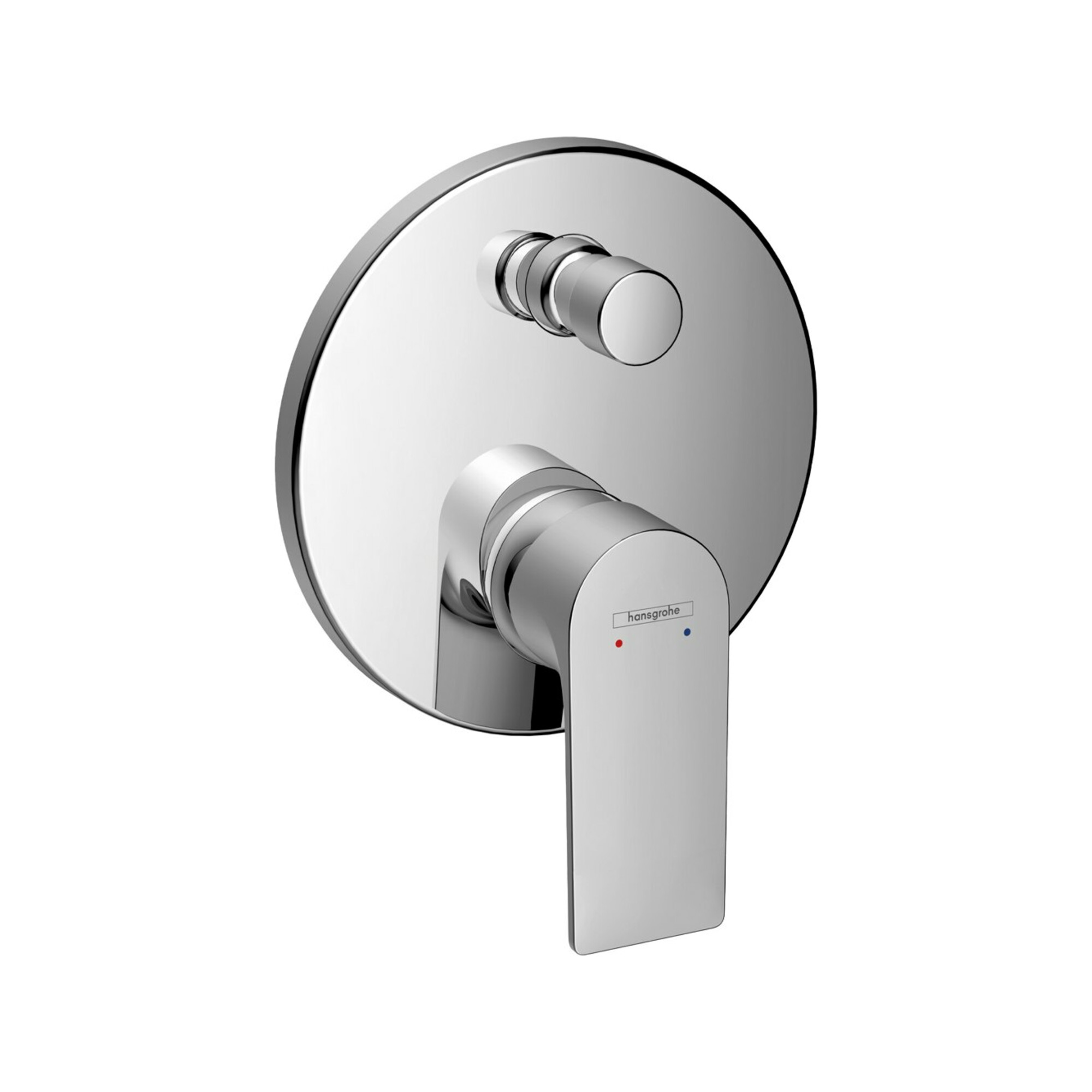hansgrohe Fertigmontageset Rebris E UP-Wannen-Einhebelmischer, 2 Verbraucher, chrom