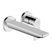 hansgrohe Fertigmontageset Rebris E UP-Waschtisch-Einhebelmischer, mit Auslauf 200mm, chrom