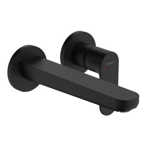 hansgrohe Fertigmontageset Rebris S UP-EHM, f Wd, m Ausl. 200mm, matt-sw