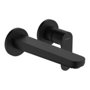 hansgrohe Fertigmontageset Rebris S UP-EHM, f Wd, m Ausl. 200mm, matt-sw