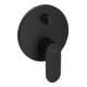 hansgrohe Fertigmontageset Rebris S UP-Wannen-Einhebelmischer, 2 Verbr., mattschwarz-1