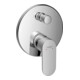 hansgrohe Fertigmontageset Rebris S UP-Wannen-Einhebelmischer, 2 Verbraucher, chrom-1