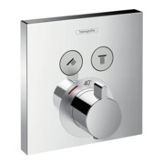 hansgrohe Fertigmontageset ShowerSelect UP-Thermostat, 2 Verbraucher, chrom