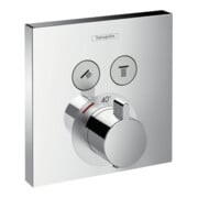 hansgrohe Fertigmontageset ShowerSelect UP-Thermostat, 2 Verbraucher, chrom