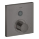hansgrohe Fertigmontageset ShowerSelect UP-THM, 1 Verbr., eck., brush. bla vc-1