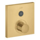 hansgrohe Fertigmontageset ShowerSelect UP-THM, 1 Verbr., eck., brush. gol optic-1
